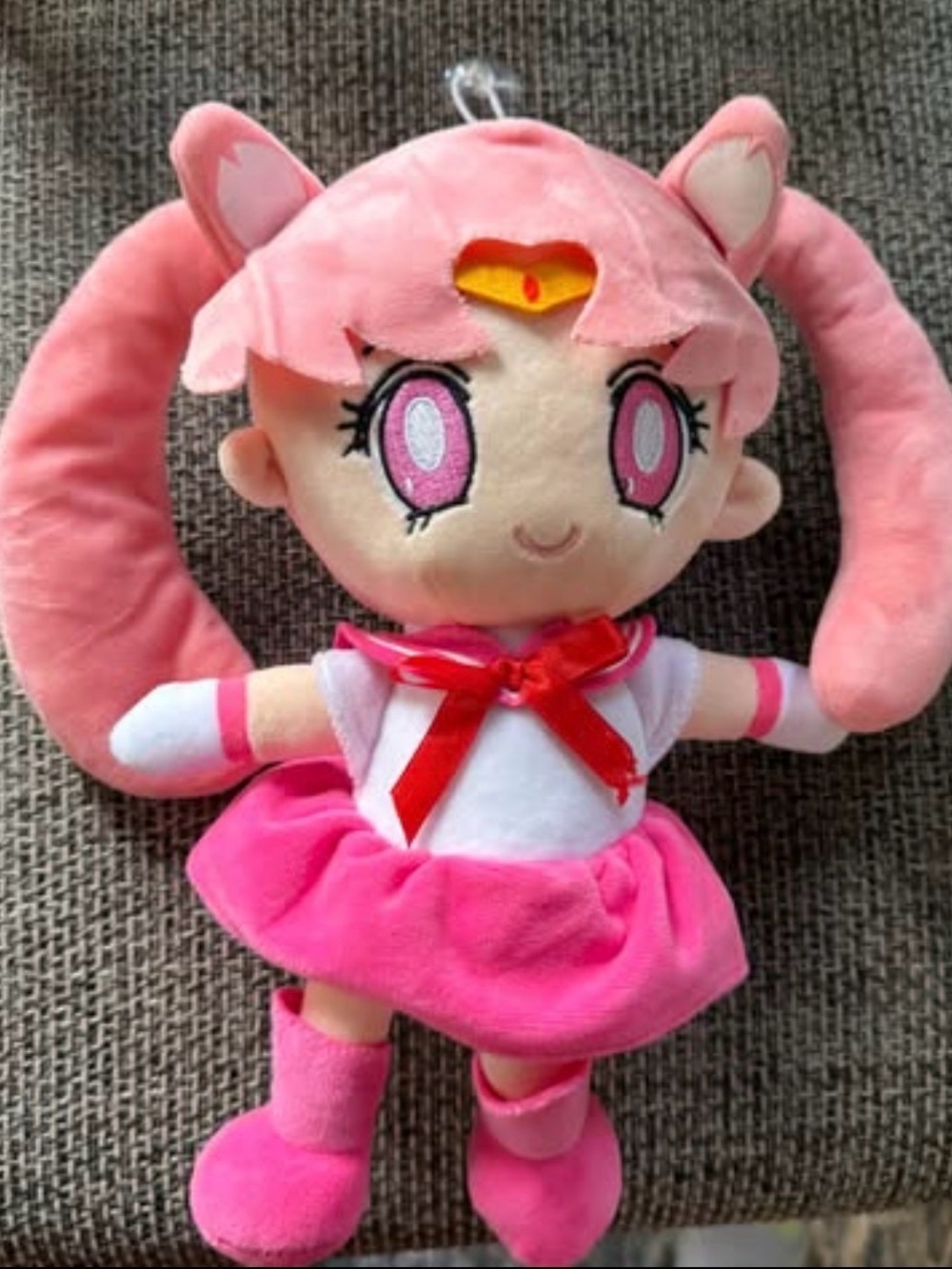 SailorMoon Chibi Moon Plush Doll Anime Manga Cartoon Pink Gift Cute Children Toy